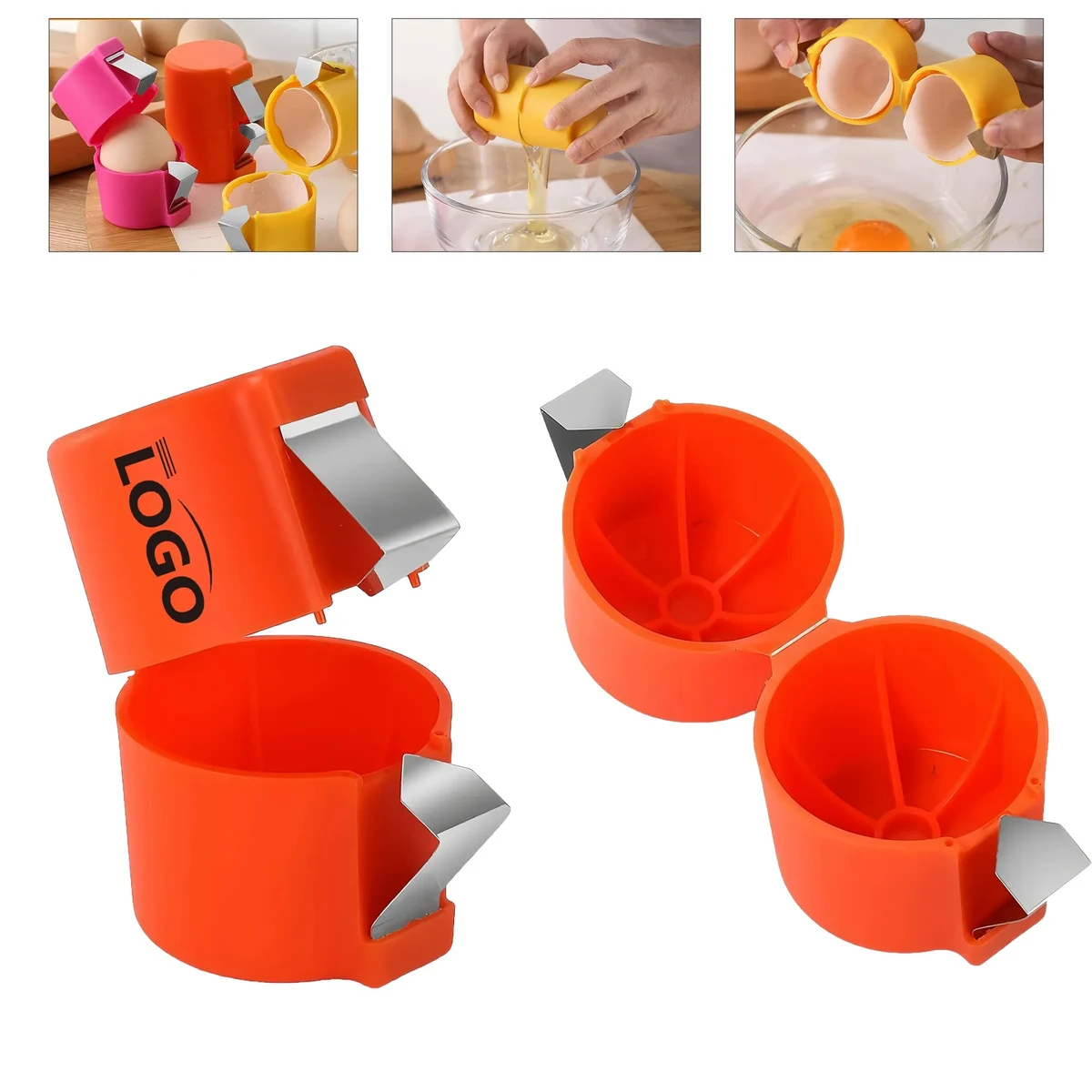Quick Mess-Free Egg Shell Remover 1