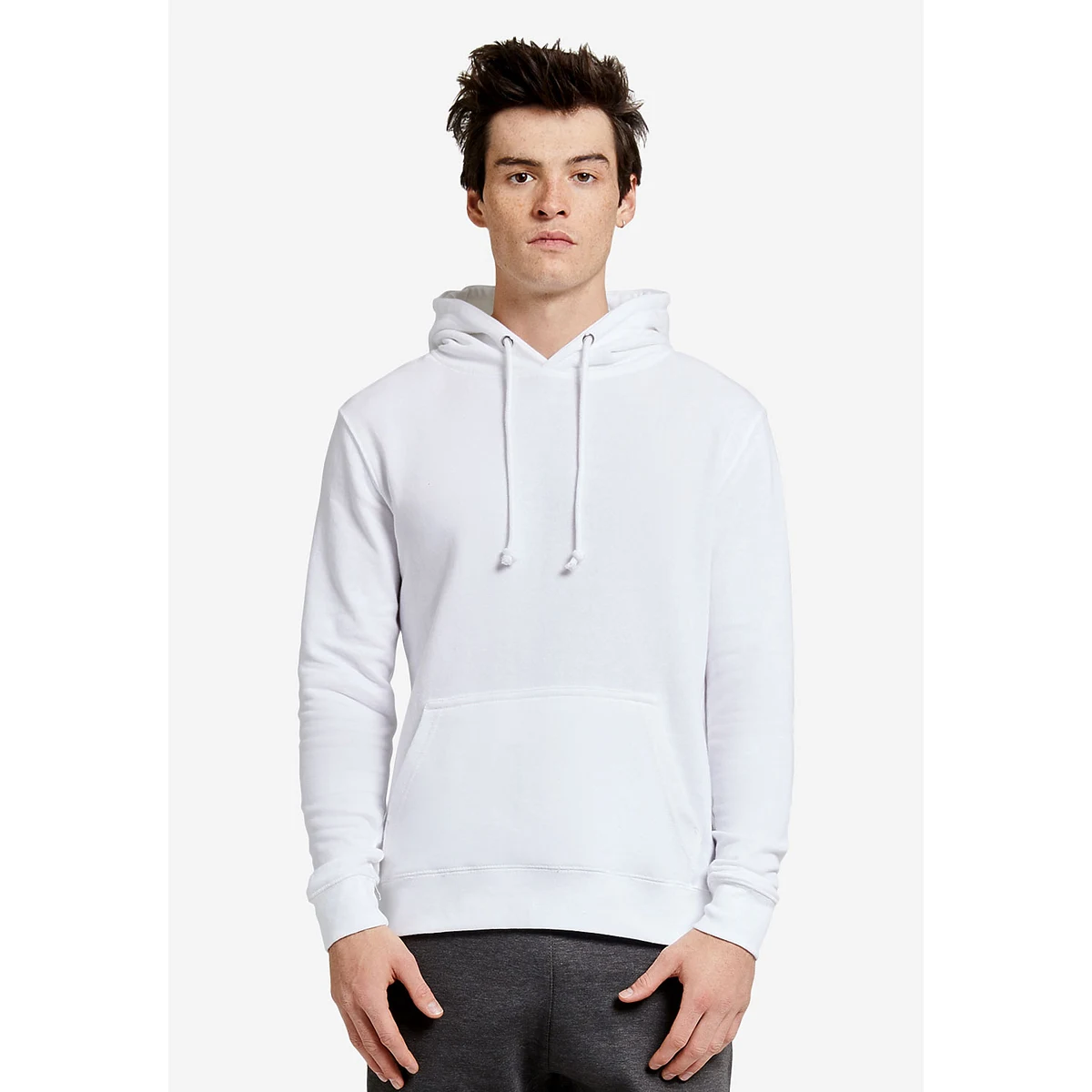 French Terry Hoodie, custom hoodie or sweatshirt with logo imprint 1
