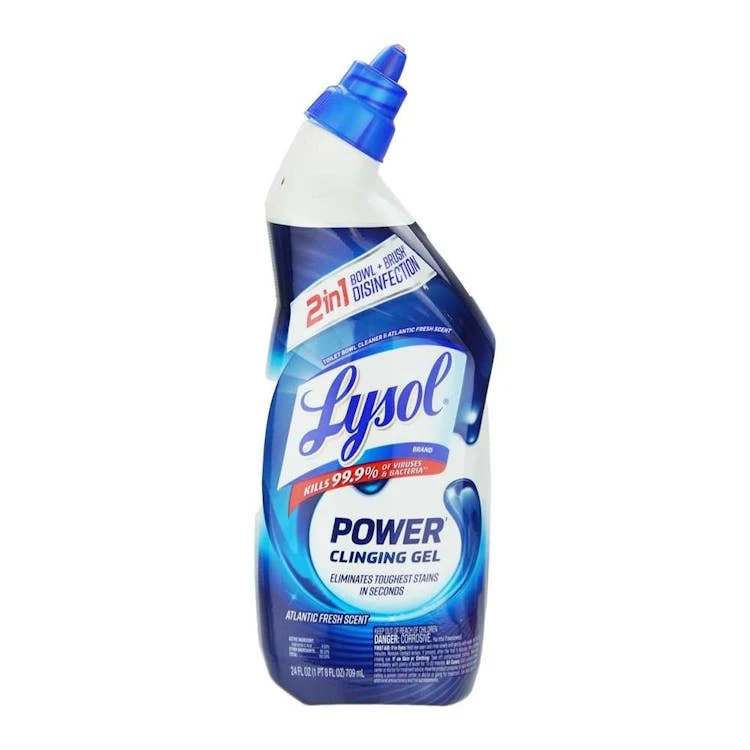Lysol Power Toilet Bowl Cleaner Gel 24oz. 1