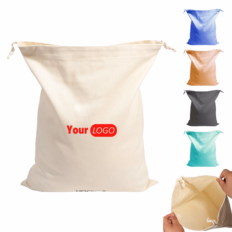 Canvas Eco-Friendly Drawstring Storage Bag For Everyday Use