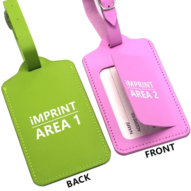 Luggage Tag with Security Flap 1