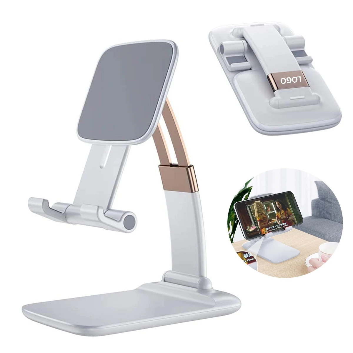 Foldable Rotating Mobile Phone Holder 1