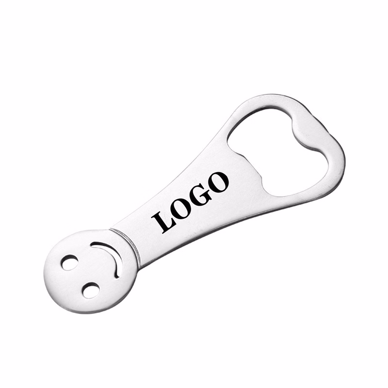 Stainless Steel Cartoon Smiley Beer Bottle Opener