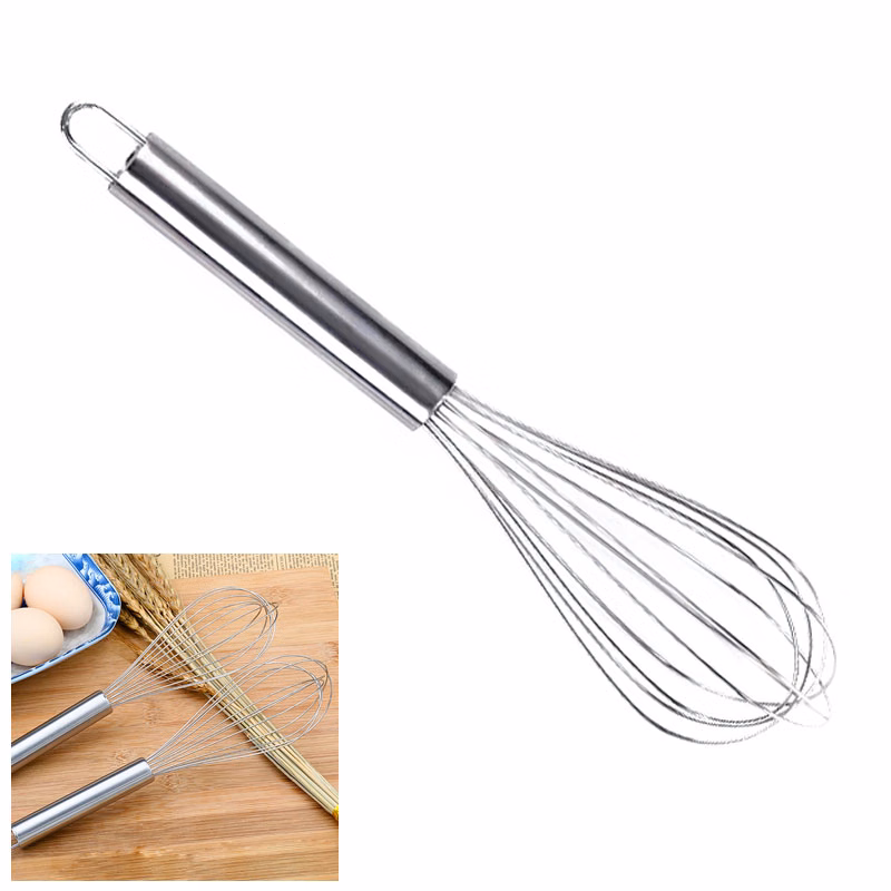 Mixing eggs sauces and tops6 line stainless steel egg beater