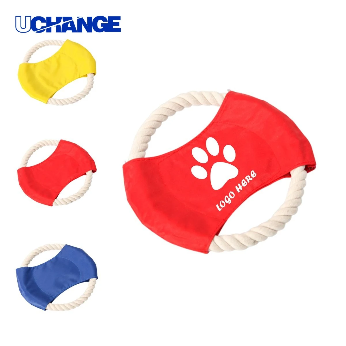 Pet Cotton Rope Frisbee Toy for Play 1