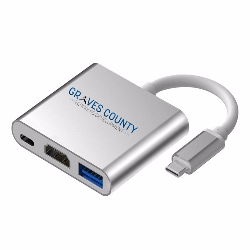 OTG/HDMI/USB C Port Hub
