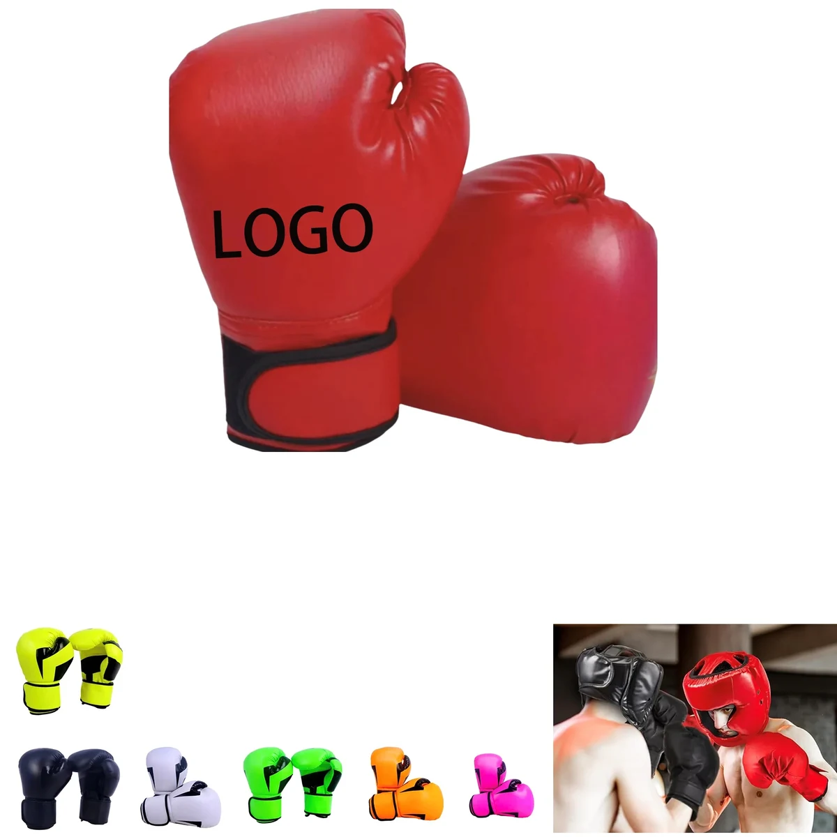 Custom Boxing Training Gloves 1