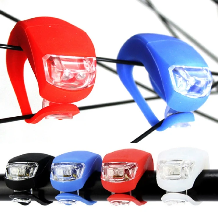 Silicone LED Bicycle Frog Safety Light 1