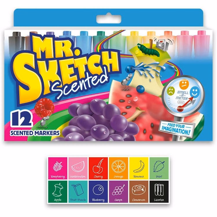 Mr. Sketch Scented Watercolor Markers - 12 Count