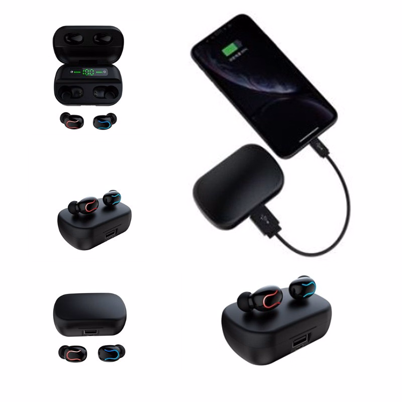 Wireless Earbuds with 1500 mAh Charging Box