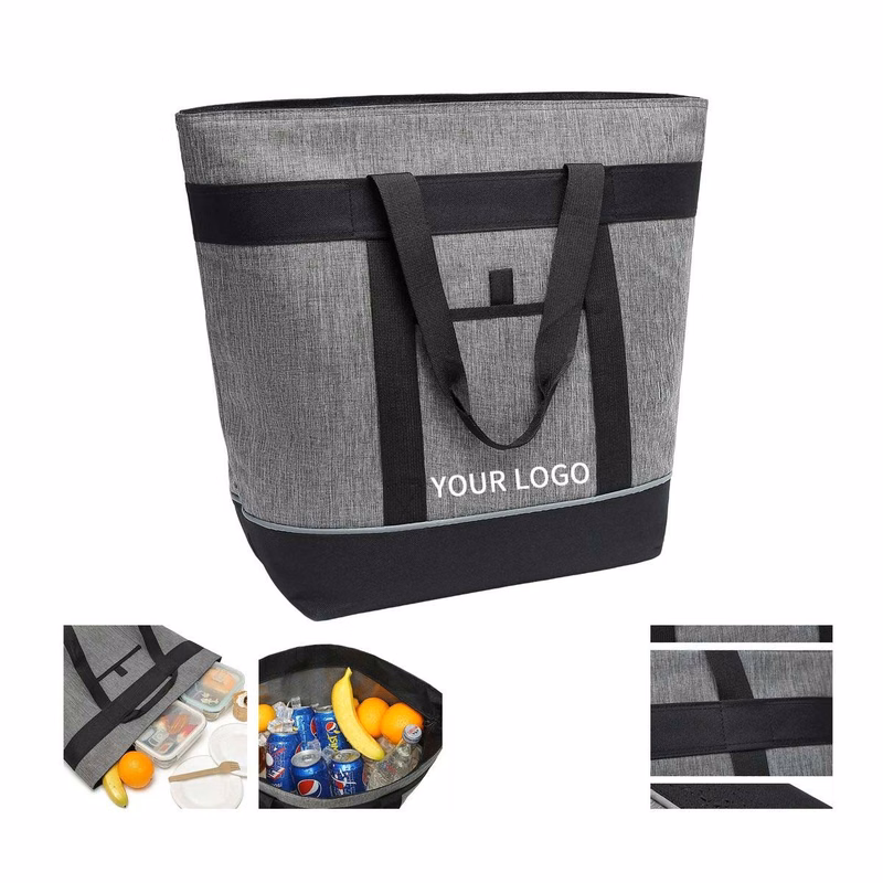 Three Layer Insulated Lunch Bag for Hot and Cold Use
