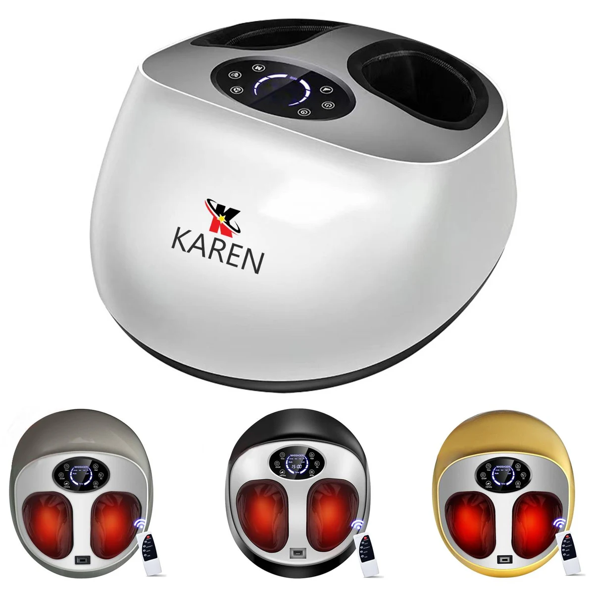 Electric Deep Kneading Heated Foot Massager 1