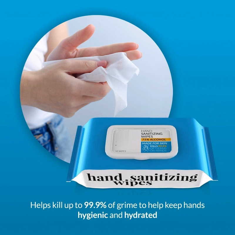 Antibacterial Sanitizer Wet Wipes
