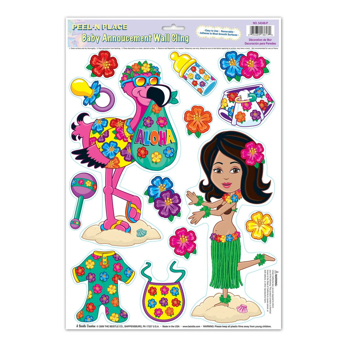 Hula Baby Peel 'N Place 1