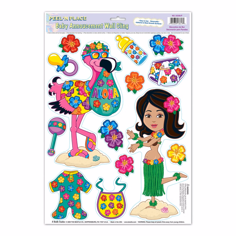 Hula Baby Peel 'N Place