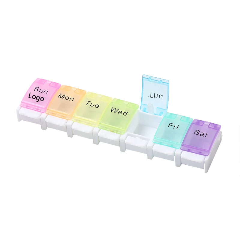 Spring Open Design Weekly Pill Organizer 1
