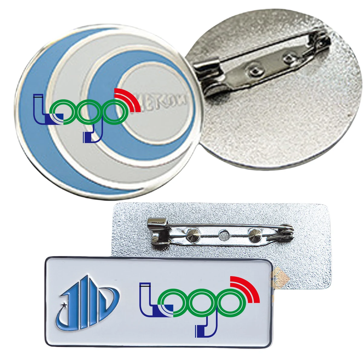 Custom Sturdy Metal Badge MOQ50 1