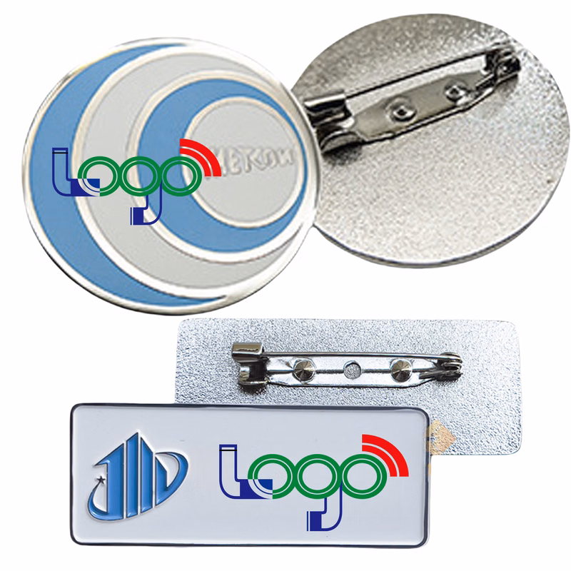 Custom Sturdy Metal Badge MOQ50