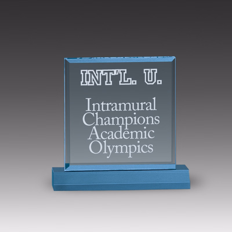 Corporate Straight Bevel Award (7"x7")