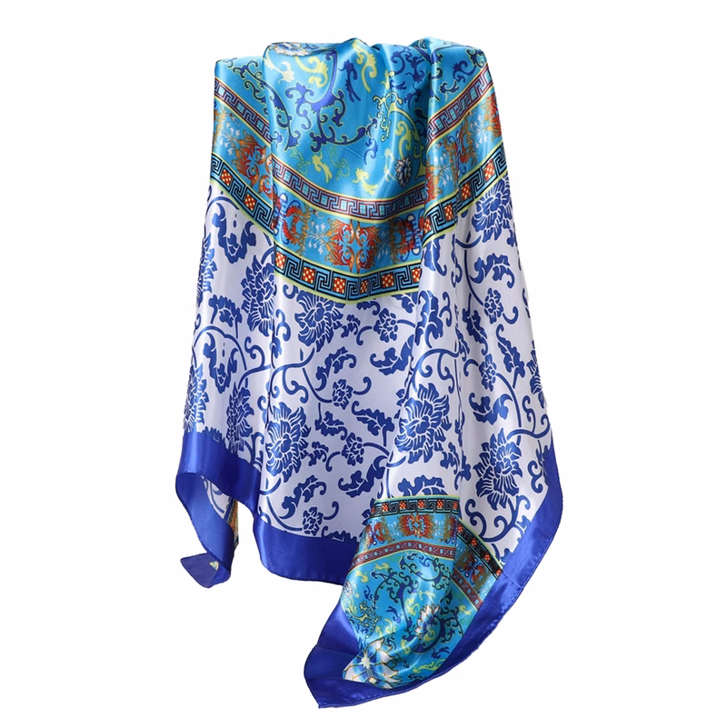 12-Momme Silk Square Scarf
