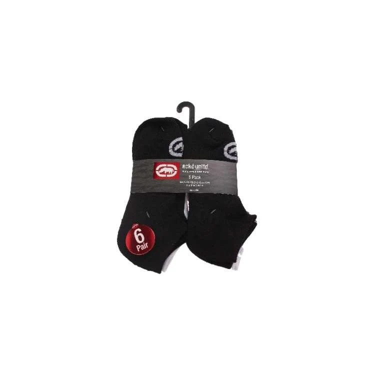 Ecko Lowcut Half Cushion Socks Small Assorted Colors 1