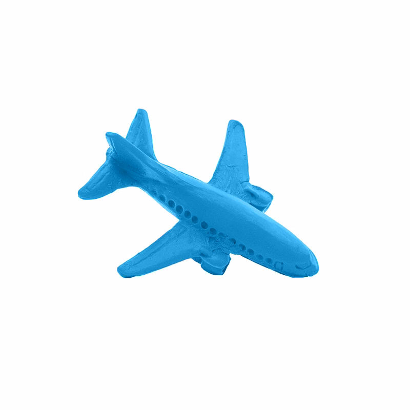 Pencil-Top Eraser Airplane