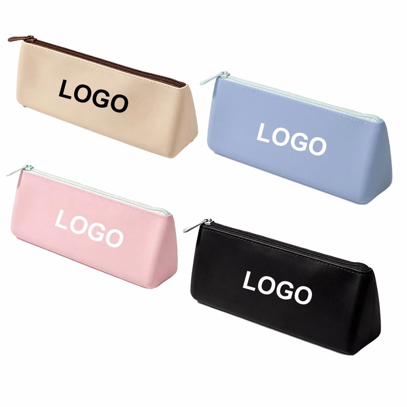 Silicone Triangular Waterproof Pen Holder Storage Bag