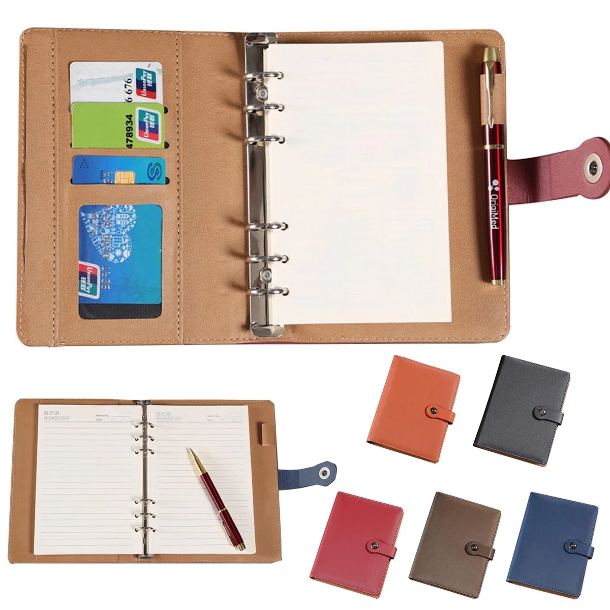 Journal Notebook With Wallet 1