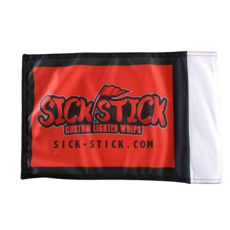 Antenna Flag- Custom Plastic Single Sided 1