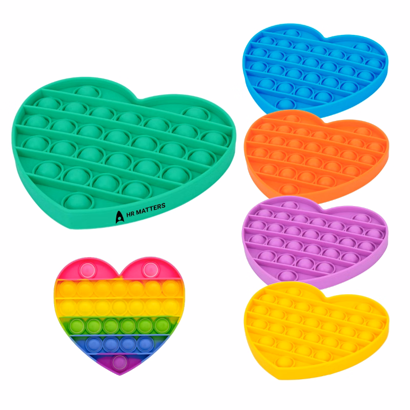 Pop Fidget Stress Reliever - Heart