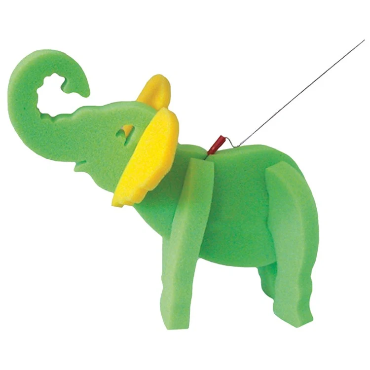 Elephant on a leash 1