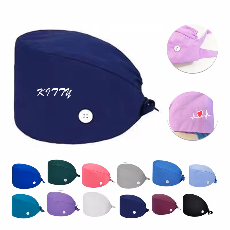 Solid Color Medical Work Hat