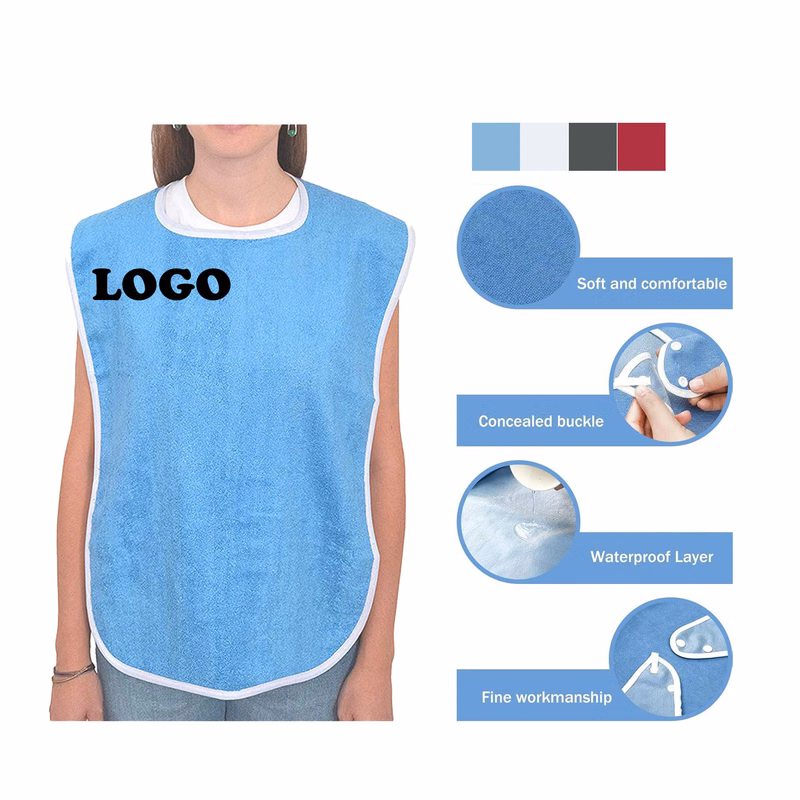 MOQ 5 pcs Adult Bib