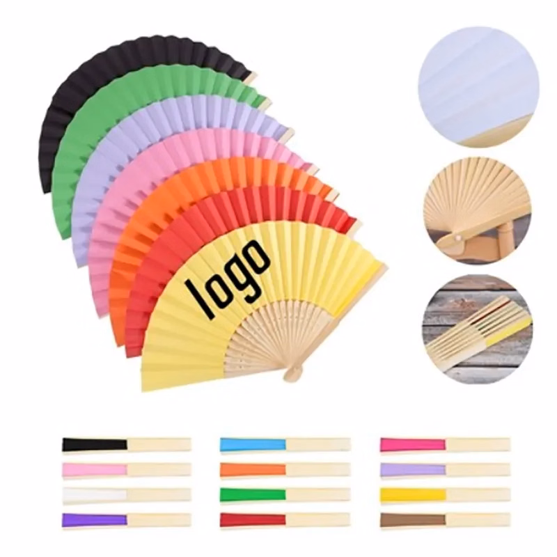 Custom Bamboo Folding Hand Fan
