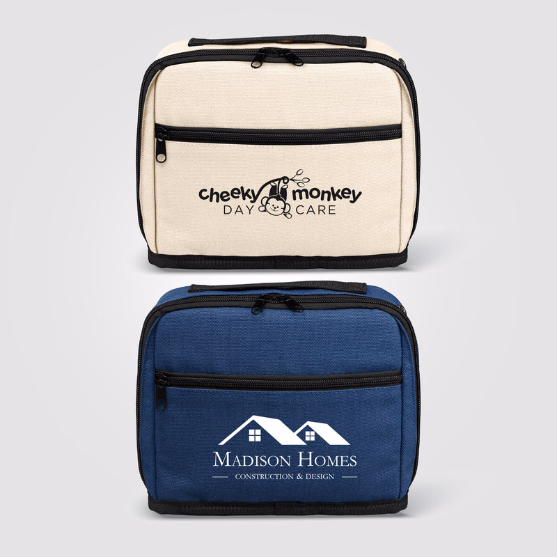 Odyssey 16 oz. Recycled Cotton Tech Organizer Zippered Pouch – 1.7L