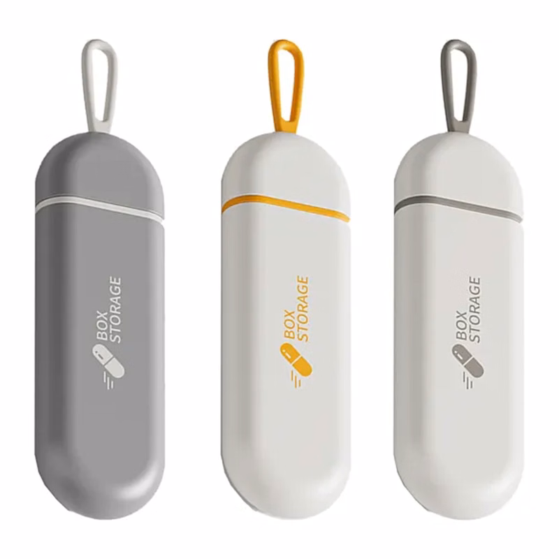 Three-Drawer Compact Medicine Organizer for Travel Home