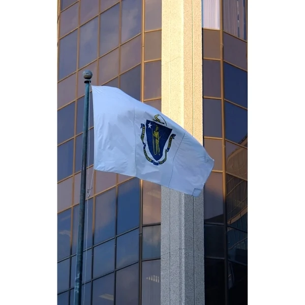 Massachusetts Official Flag 3' x 5'- ePoly 1