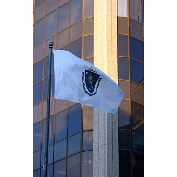 Massachusetts Official Flag 3' x 5'- ePoly