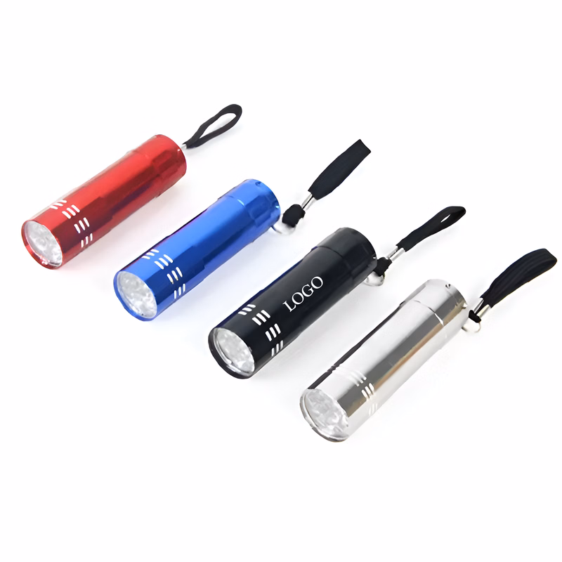 Aluminum Mini Flashlights with Lanyard