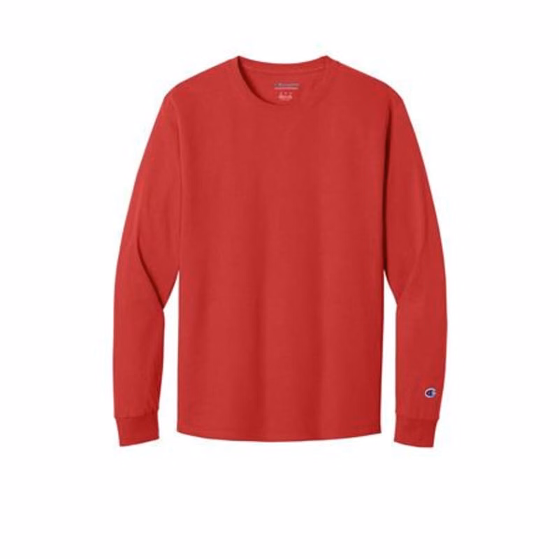 Champion Heritage 5.2-Oz Jersey Long Sleeve Tee