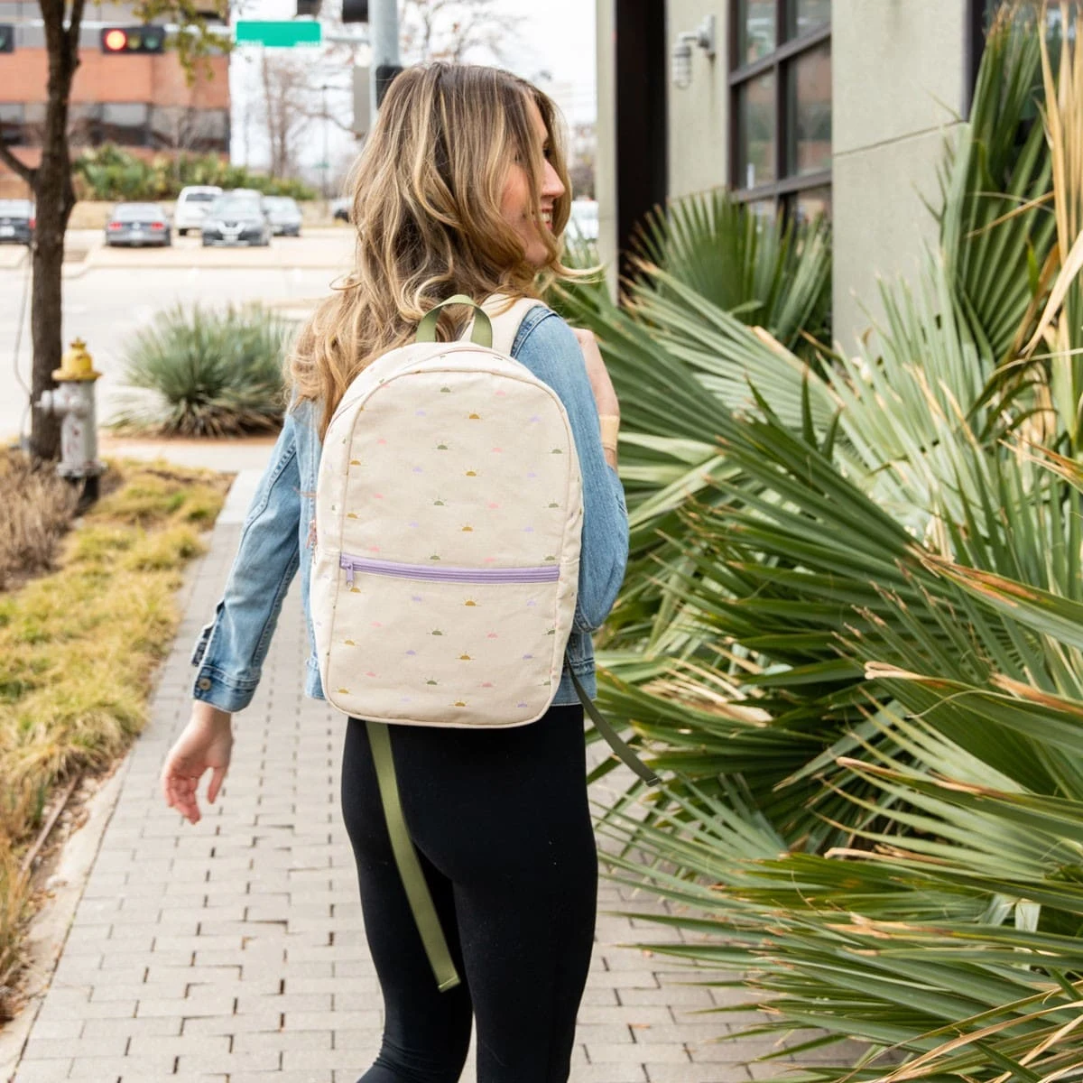 SIMPLE BACKPACK - NATURAL CANVAS 1