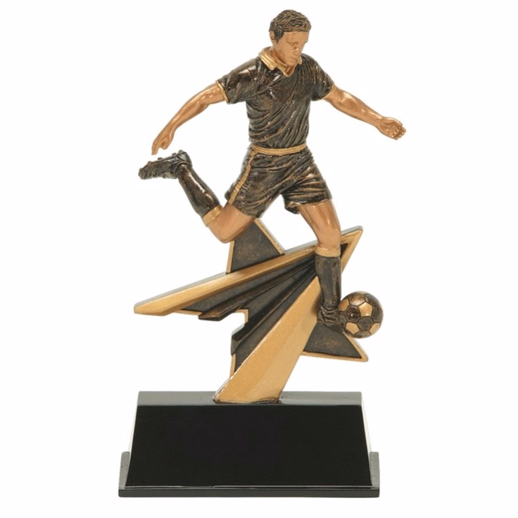 Soccer-Male Star Power Resin Figure