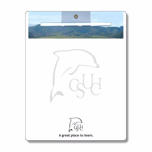 Laminated Magnetic Memo Board - 8.5x11 GWMK