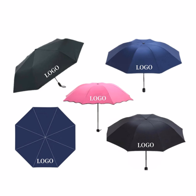 Custom The Compact Folding Umbrella