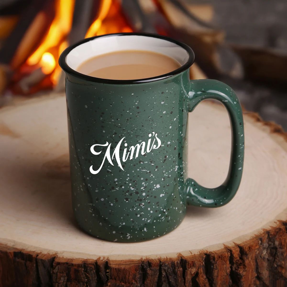13 Oz. Tall Speckle-It Ceramic Camping Mug 1