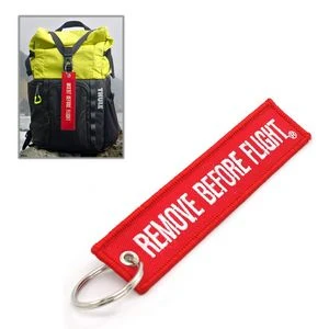 Customized Embroidery Ring Key Chain 1