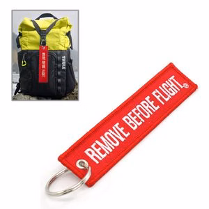 Customized Embroidery Ring Key Chain