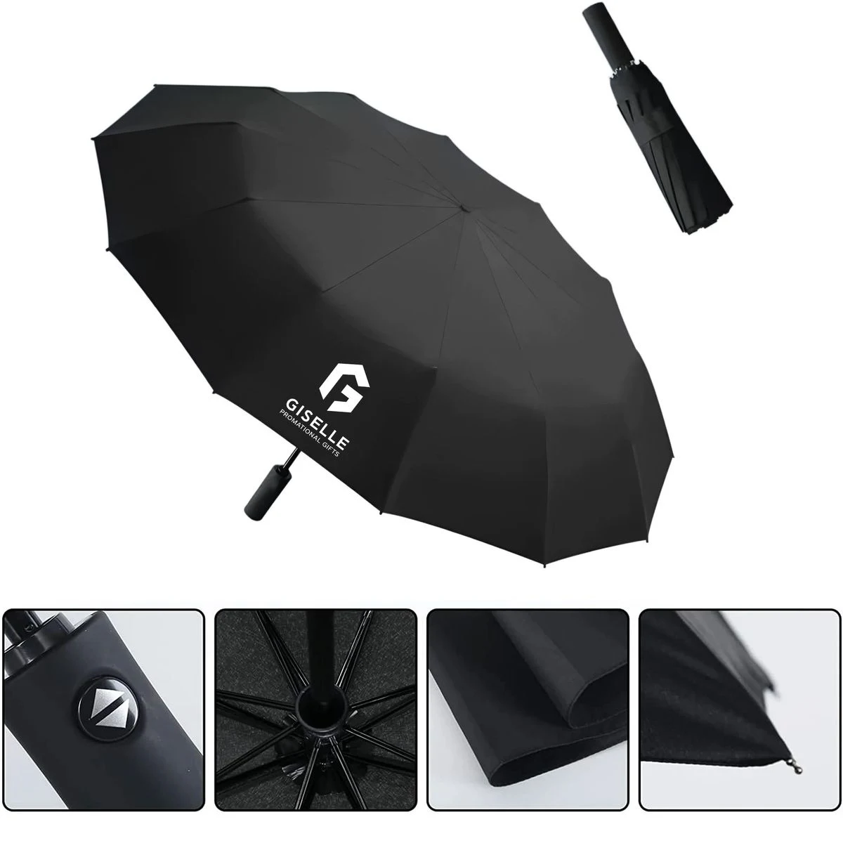 Executive Wind-Defying Auto Umbrella 1