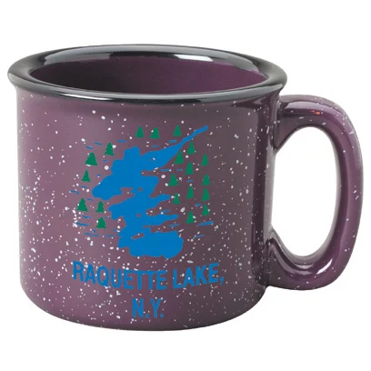 15 oz. Plum Western Stoneware Mug 1