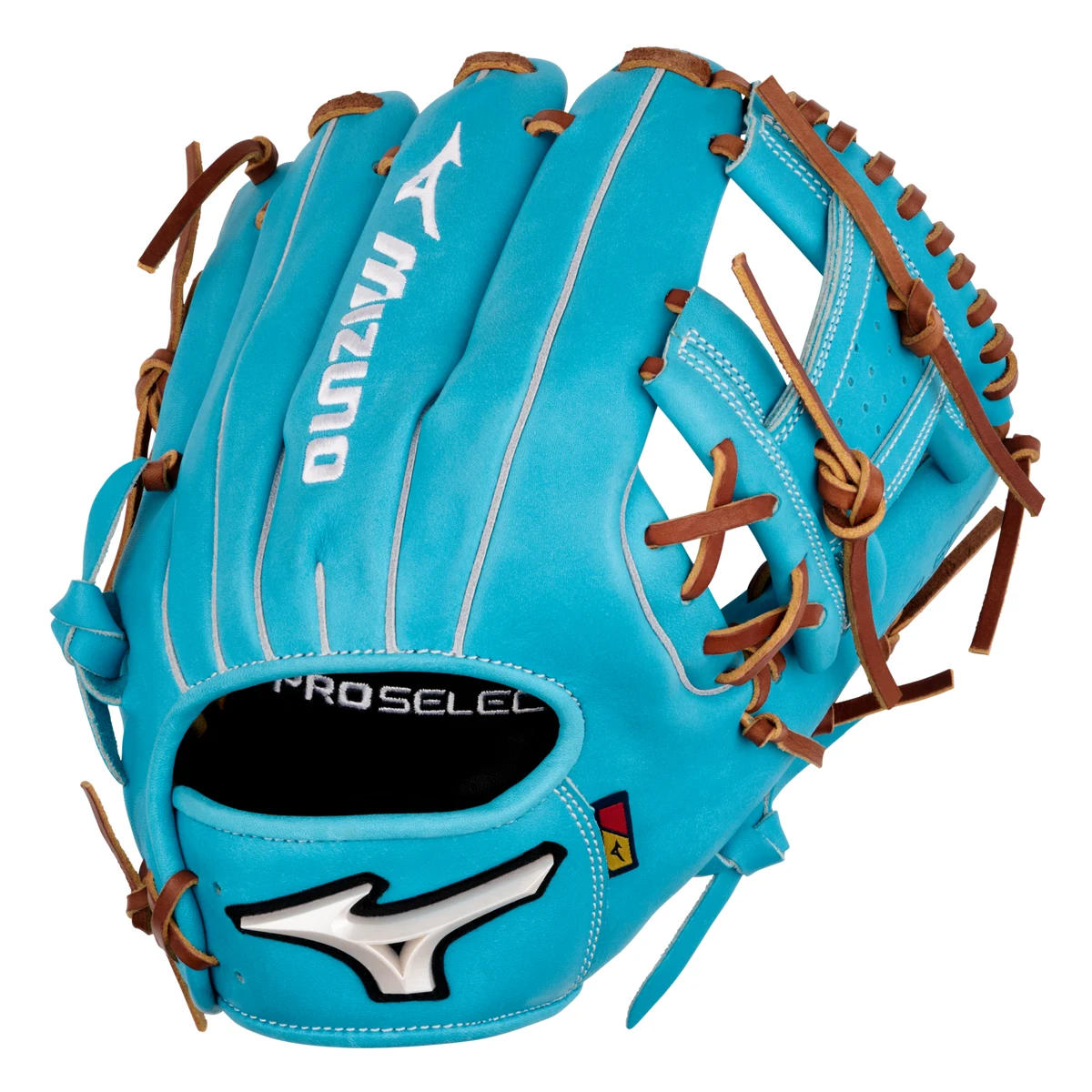 GPS-42R Pro Select, Premium Infielder Baseball Glove, 11.5", Regular Pocket, Deep 3 N Web, Sky Blue 1